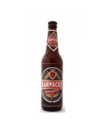 Cerveza polaca "Karpackie" Super Mocne, 0.5 l