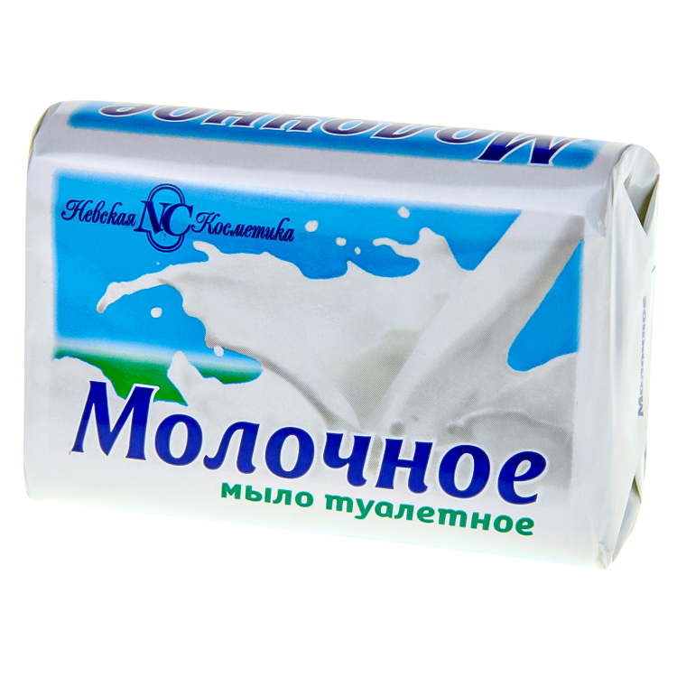 Молочное - Мыло, натуральное "Невская Косметика" 90 г