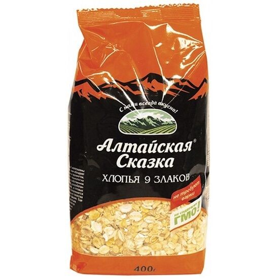 Copos ALTAI TALE 9 cereales, 400 gr