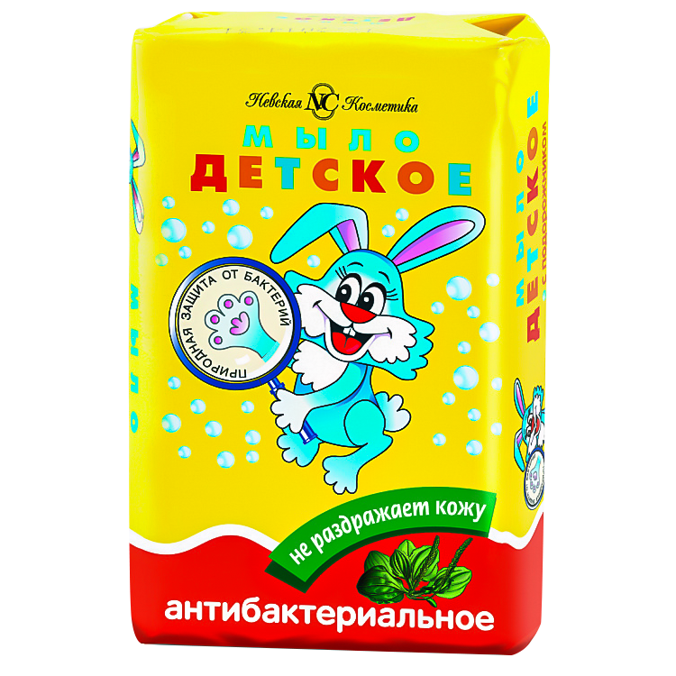 Детское мыло антибактериальное "Невская Косметика" 90 г