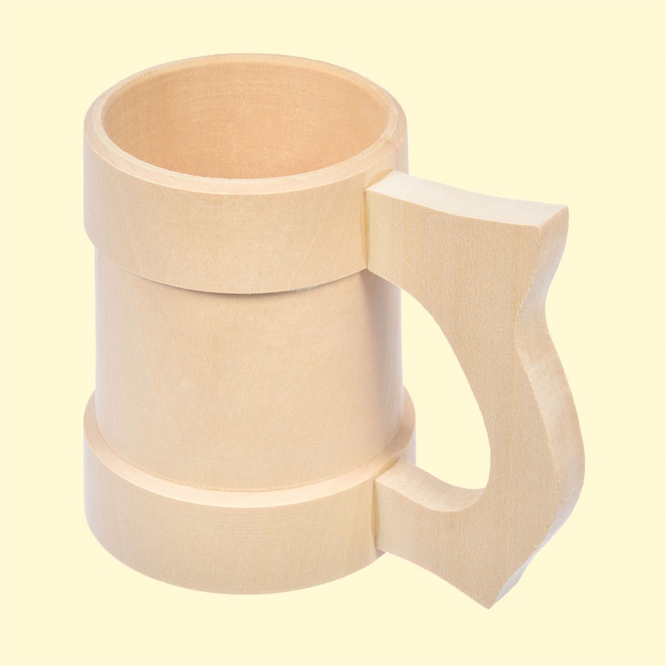 El jarro de 0,5 l afilados, el tilo, 14 x 16,50 x 10,5 cm