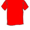 Camiseta estampada de mujer CCCP (color rojo, talla: S, M)